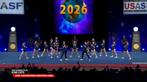 East Celebrity Elite - King Cats [2026 L7 International Open Small Coed Semis] 2026 The Cheerleading Worlds