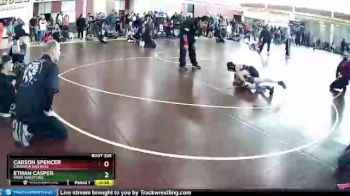 72 lbs Round 1 - Carson Spencer, Cimarron Bad Boys vs Ethan Casper, Pride Wrestling