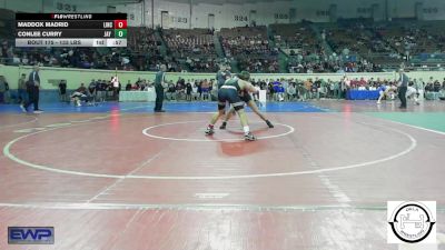 133 lbs Consi Of 16 #2 - Maddox Madrid, Lincoln Christian vs Conlee Curry, Jay Junior High