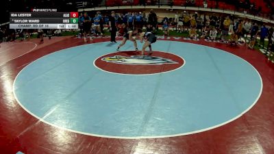 135 lbs Champ. Rd Of 16 - Ida Lester, Alaska vs Taylor Ward, Oregon