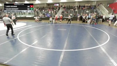 215 lbs Semis - Ladd Holman, Juab Wrestling Club vs Julian Burgett, Fishers Wrestling Club