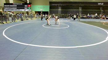 125 lbs Round Of 32 - Chloe Chaisson, Huntington Beach vs Kaelyn Alleman, Wasatch