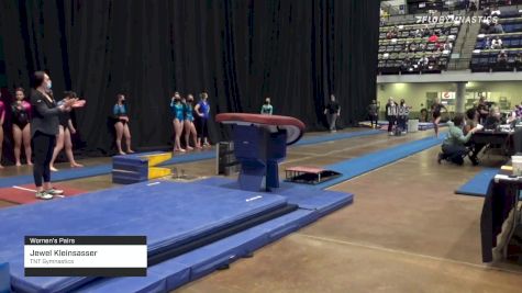 Jewel Kleinsasser - Women's Pairs, TNT Gymnastics - 2021 Women's Xcel Region 4 Championships