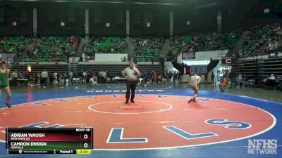 1A-4A 126 Champ. Round 2 - Camron Ensign, Ashville vs Adrian Waugh, New Hope HS