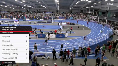 High School Boys' 4x200m Relay, Prelims 22