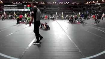 65 lbs Semifinal - Savannah Green, Fiwc vs Camryn McManus, Clearview