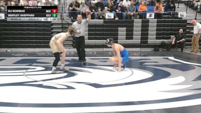 120 lbs Semis & 3rd Wb (16 Team) - Eli Bowman, Rockmart vs Bentley Sheppard, Columbus