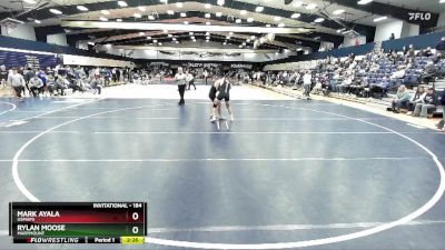 184 lbs Quarterfinal - Rylan Moose, Marymount vs Mark Ayala, USMAPS