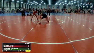 120 lbs Rd# 4- 2:00pm Friday Final Pool - Drayger Cloward, SELECT, Utah vs Braden Perez, Oklahoma Elite