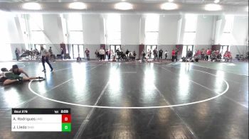 165 lbs Consi Of 8 #2 - AJ Rodrigues, Maryland vs Jack Lledo, Ohio