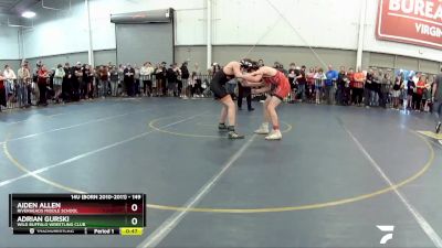 149 lbs Cons. Round 2 - Aiden Allen, Riverheads Middle School vs Adrian Gurski, Wild Buffalo Wrestling Club