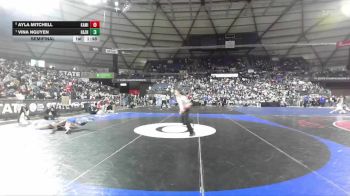 Girls 4A 105 lbs Semifinal - Vina Nguyen, Hazen (Girls) vs Ayla Mitchell, Kamiakin (Girls)