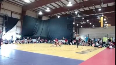 100-110 lbs Semifinal - Aaliyah Svec, Woodshed vs Khloe Weber, Mooresville Wrestling Club