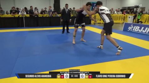 Flavio Diniz Pereira Sobrinho vs Segundo Alexis Arancibia 2026 Pan IBJJF Jiu-Jitsu No-Gi Championship