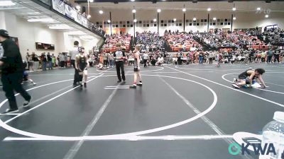 85 lbs Round Of 16 - Barrett Nail, Wagoner Takedown Club vs Jack Stonecipher, Black Fox Wrestling Club