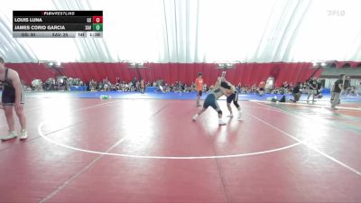 190 lbs Round 3 (8 Team) - James Corio Garcia, Xavier-Cedar Rapids A vs Louis Luna, Glenbrook South