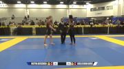 Gabriela De Miranda Barroso vs Martyna Kapuscinska 2024 World IBJJF Jiu-Jitsu No-Gi Championship