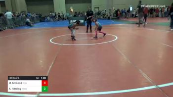 55 lbs Prelims - Mackenzie McLeod, Icon Wrestling vs Azalea Herring, Wrestle Like A Girl