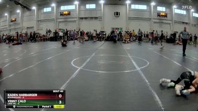 56 lbs Round 8 (10 Team) - Vinny Calo, Lake WC vs Kaden Harbarger, ROUGHHOUSE