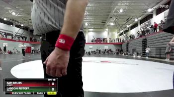 184 lbs Cons. Round 3 - Sam Bruss, UMary vs Landon Ristoff, Salem