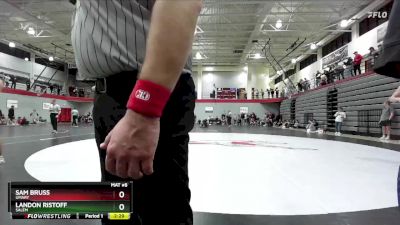 184 lbs Cons. Round 3 - Sam Bruss, UMary vs Landon Ristoff, Salem