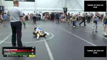 60 lbs Round 5 (6 Team) - Ethan Guzman, Scorpions vs Mason Little, Journeymen