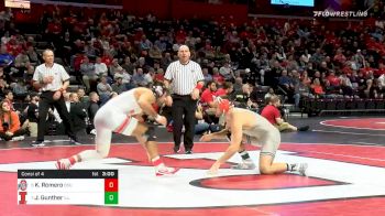174 lbs Consolation - Kaleb Romero, Ohio State vs Joey Gunther, Illinois