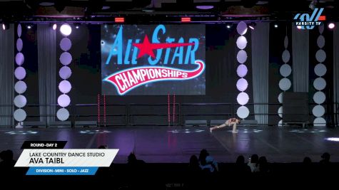 Lake Country Dance Studio - Ava Taibl [2025 Mini - Solo - Jazz Day 2] 2025 ASCS Dance Grand Nationals & Cheer Showdown