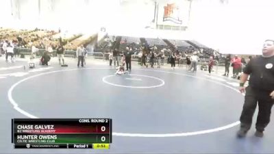 65 lbs Cons. Round 2 - Hunter Owens, Celtic Wrestling Club vs Chase Galvez, B2 Wrestling Academy