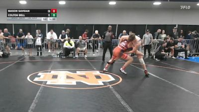 190 lbs Consi Of 32 #2 - Mason Savidan, CA vs Colton Bell, FL