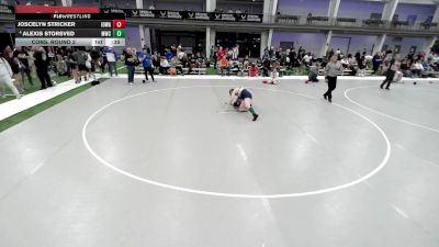 Junior Girls - 190 lbs Cons. Round 2 - Joscelyn Stricker, Iowa vs Alexis Storsved, MATPAC Wrestling Club