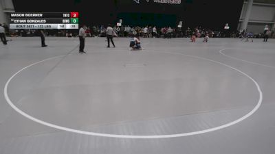 132 lbs Cons. Rd Of 32 - Mason Boerner, Team Nazar Training Center vs Ethan Gonzales, Dead Shot Wrestling Club
