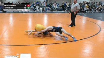 133 lbs Quarterfinal - Jak Keller, Grand Valley State vs Rylen Campbell, Ashland