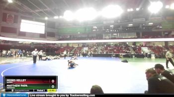 126 lbs 3rd Place Match - Moses Kelley, Nampa vs Matthew Papa, Meridian