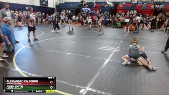 68 lbs 3rd Place Match - Alessandro Calderon, SONS OF THUNDER vs Aiden Smith, Gaston Grizzlies