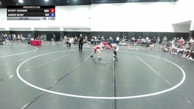 126 lbs Wyatt Koenen, Minnesota Red vs James Bilby, Team Kansas Silver