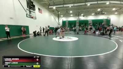 157 lbs 3rd Place Match - Trent Loran, Cody vs Logan Jensen, Wind River