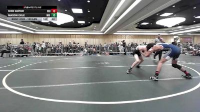 120 lbs Round Of 128 - Ivan Gopar, Vikings vs Mason Ekle, Mid Valley Wolves Wr Ac