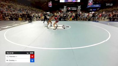 145 lbs Rnd Of 32 - Zoey Haines, PA vs Madison Cooley, GA