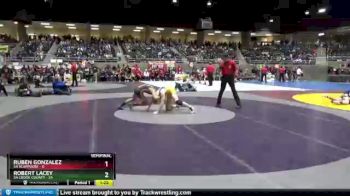 132 lbs Semis & 1st Wrestleback (8 Team) - Robert Lacey, 5A Crook County vs Ruben Gonzalez, 5A Scappoose