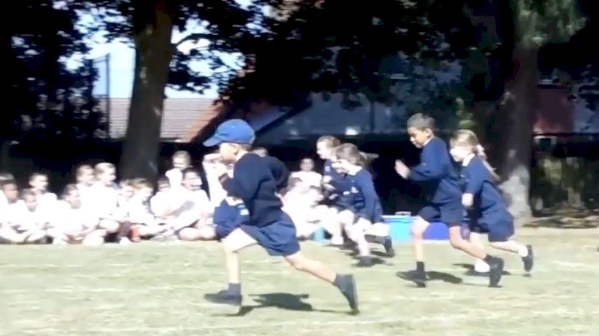 Kid Runs Like Usain Bolt