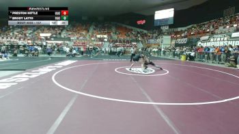 157 lbs Cons. Round 1 - Brody Latto, Paola HS vs Preston Hittle, Ulysses HS