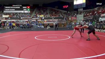 157 lbs Champ. Round 1 - Scott Sloan, Frontenac Hs vs Drake Blochlinger, Concordia Hs