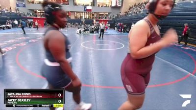 235 lbs Champ. Round 1 - Jayauna Ennis, Conroe Woodlands College Park vs Jacey Beasley, Mesquite