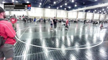 120 lbs Round Of 16 - Jacob Rhodes, Wrestling University Club vs Zander Font, Conch Republic Wrestling Club