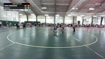 113 lbs Quarterfinal - Josue Hernandez, Legend Wrestling Club vs Olen Le, Integrity Wrestling Club