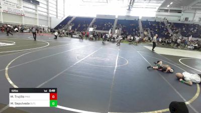 52 lbs Quarterfinal - Mason Trujillo, Pride WC vs Mateo Sepulveda, Outlaws WC