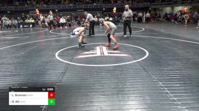 95 lbs Quarterfinal - Liam Brannon, Danville vs Benton Alt, Chestnut Ridge