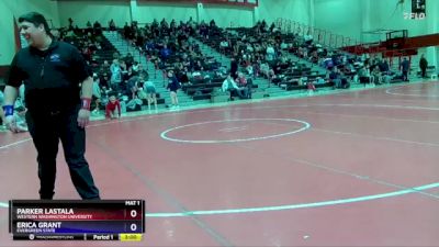 130 lbs Quarterfinal - Erica Grant, Evergreen State vs Parker Lastala, Western Washington University