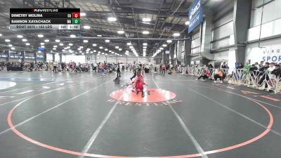 152 lbs Round Of 64 - Dimetry Molina, CA vs Samson Xayachack, MA